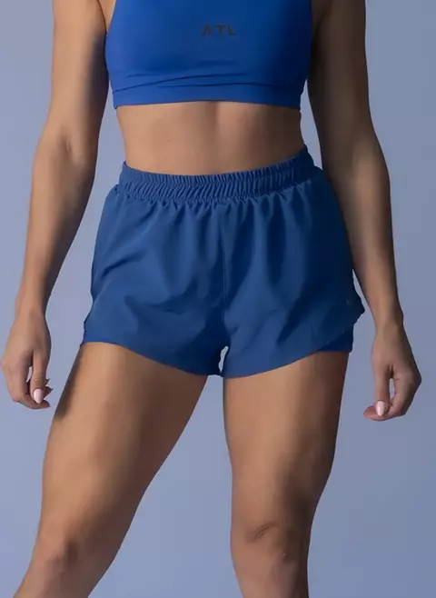 SHORTS INTENSE RUN 2.0 AZUL LAPIS LAZULI - comprar online