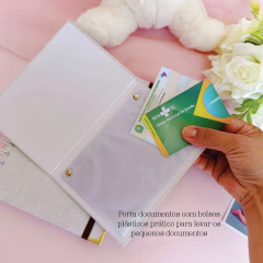 Kit baby - Ovelha Menino-capa 41 - Amimore - papelaria personalizada