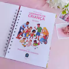 Baby Elefante Menina- capa 15 - Amimore - papelaria personalizada