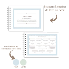 KIT MATERNIDADE - MARINHEIRO BABY - Amimore - papelaria personalizada