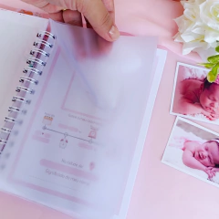 Bunny baby girl- capa 156 - Amimore - papelaria personalizada