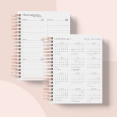 AGENDA 2024- 50 CAPA FLORAL - Amimore - papelaria personalizada
