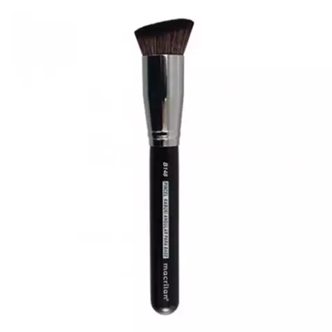 PINCEL KABUKI ANGULAR PARA BASE B148 PROFISSIONAL MACRILAN