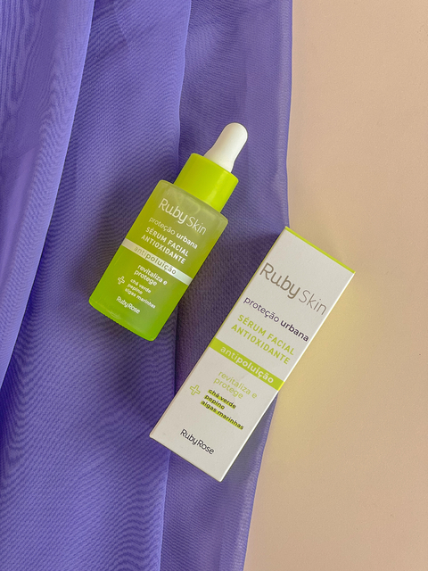 Sérum Facial Antioxidante Proteção Urbana Ruby Skin da RubyRose