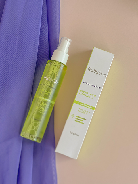BRUMA FACIAL HIDRATANTE PROTEÇÃO URBANA RUBY SKIN RUBY ROSE