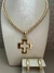 conjunto colar e Brinco