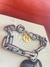 pulseira grafite com pingente na internet
