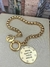 pulseira com inicial e pingente