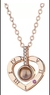 Colar feminino eu te amo - comprar online