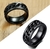 Anel masculino na cor preta - comprar online