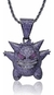 Imagem do Colar gengar cravejado ice Pokémon hip rap