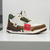 Nike Air Jordan Retro 3 White Dark Brown Green