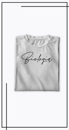 CAMISETA PROFISSÕES BIOLOGIA