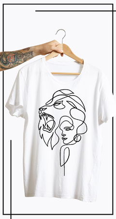 CAMISETA MONCHERY LION FEMME