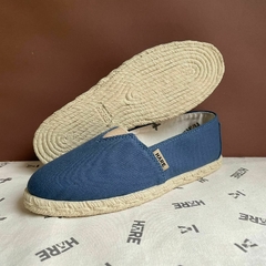 Alpargata urbana classic azul especial