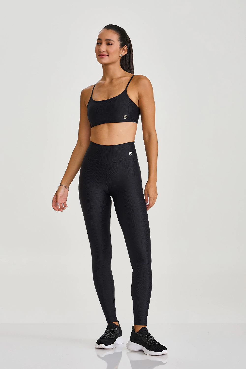 LEGGING TEXTURIZADA / PRETO / P