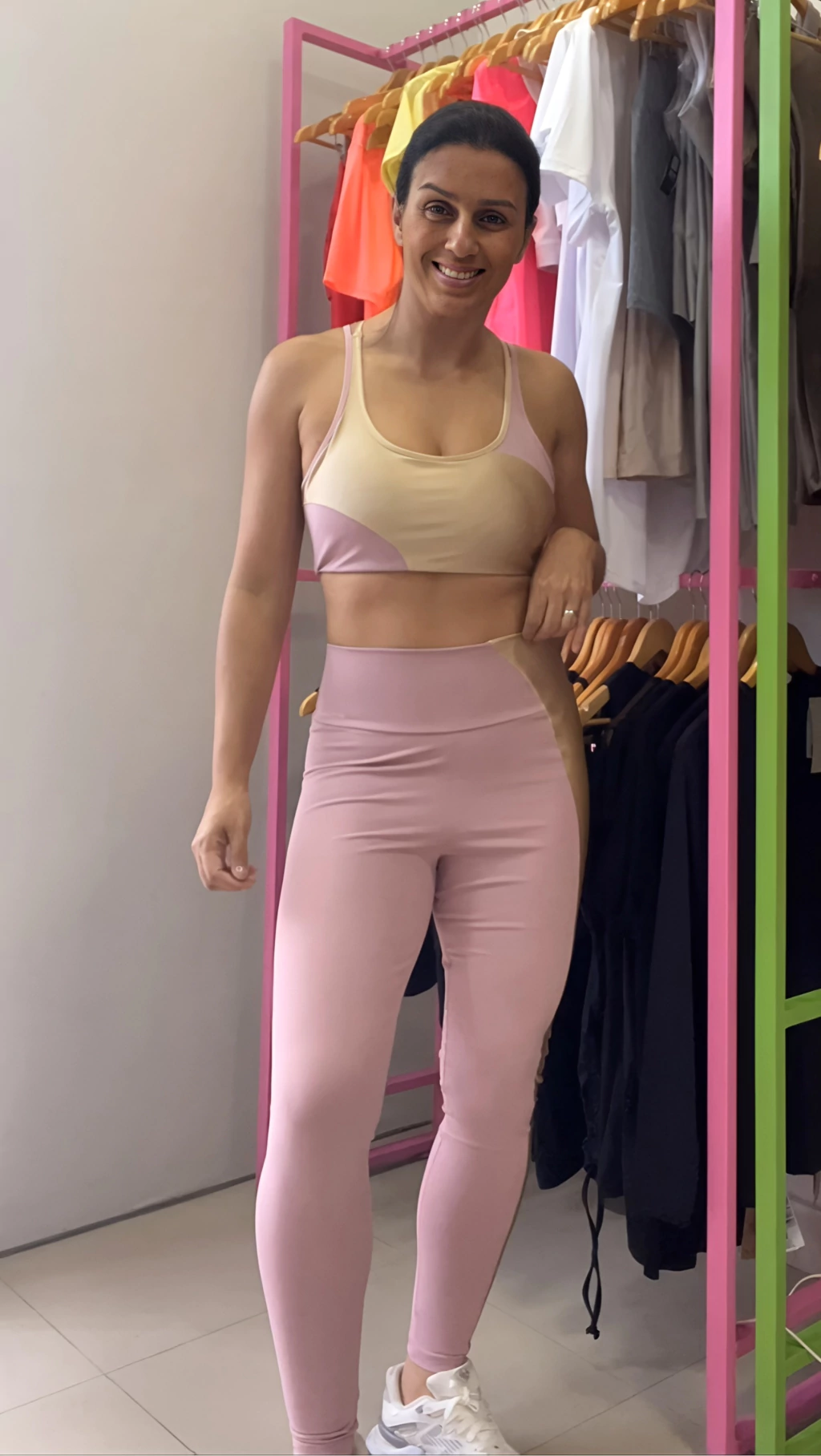 LEGGING CIGARRETE ALINE ROSA CRISTAL P