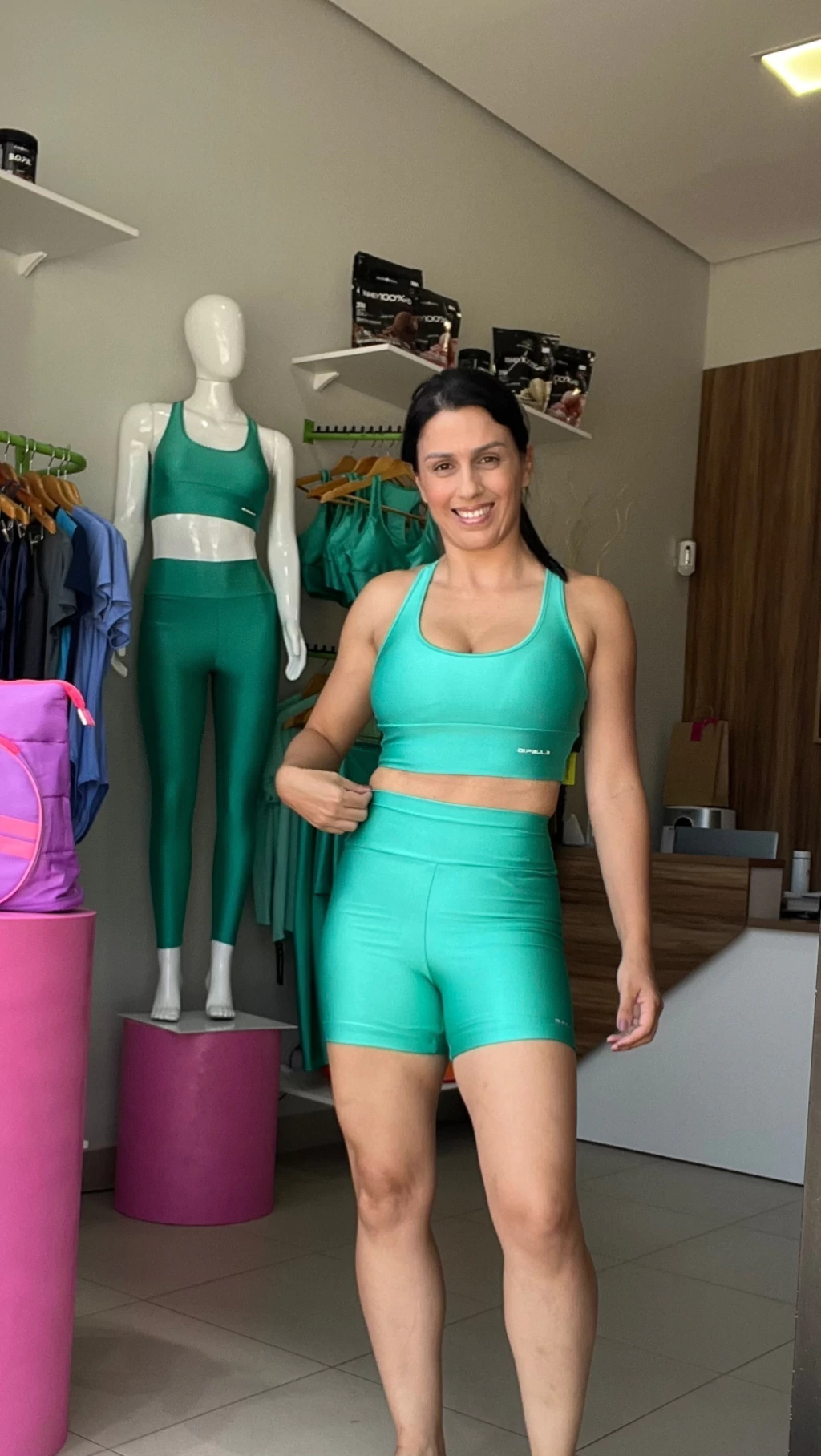 SHORT MIRELA VERDE CLARO P