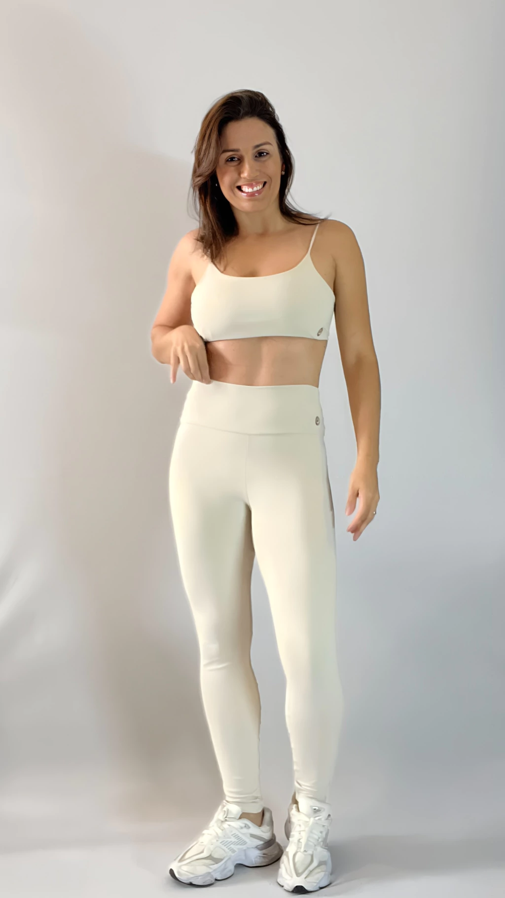 LEGGING HYPER CLASSICA / OFF WHITE / M