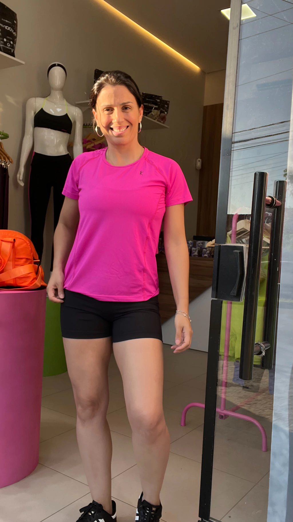 BABY LOOK SARAI AERO DRY ROSA CHOQUE LARULP