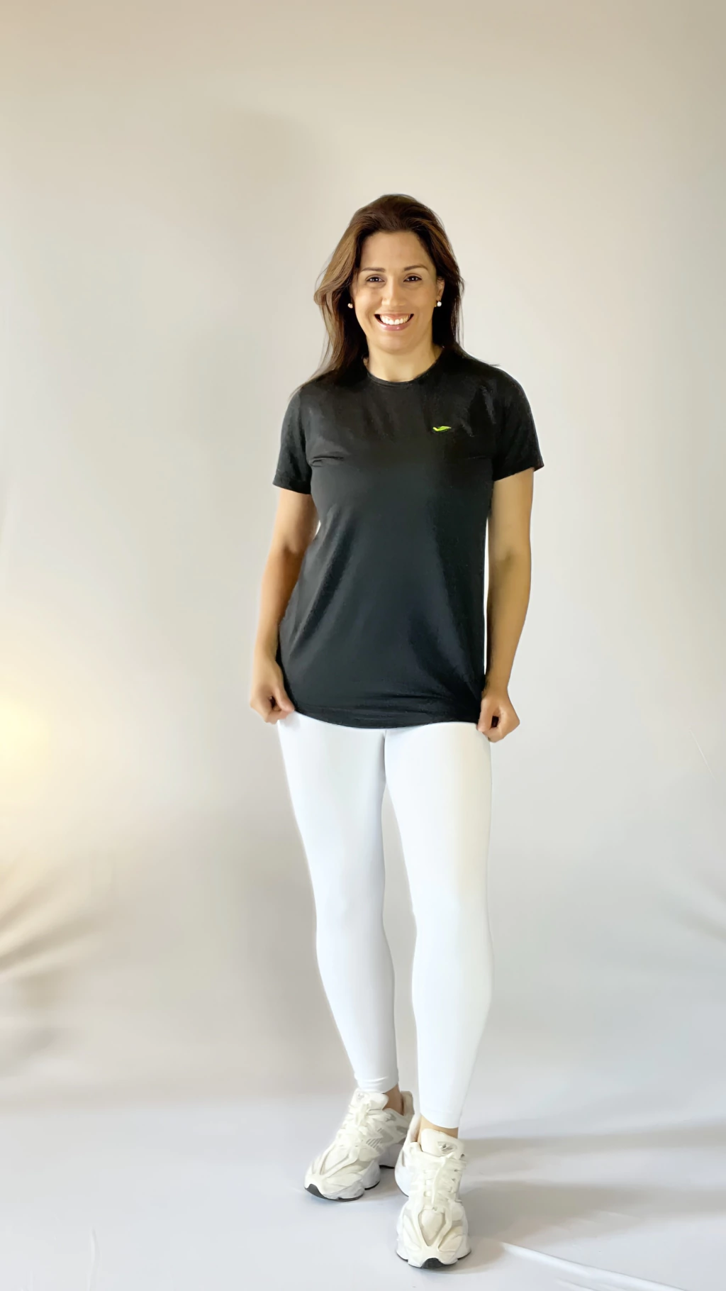 CAMISETA FITNESS PRETA