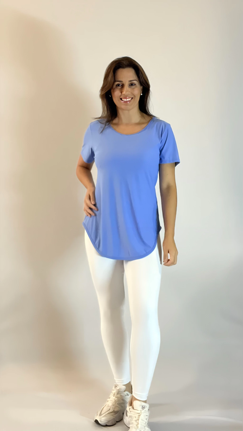 CAMISETA FITNESS VEST AZUL