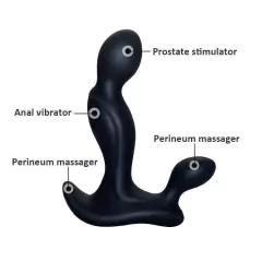 Small Nun - Massageador de Próstata e Períneo c/ 7 Níveis de Vibração - Mais Prazer