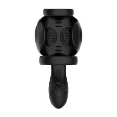 Imagem do Anel peniano em silicone recarregável com inclinação para estimulação da próstata com 10 modos de vibração