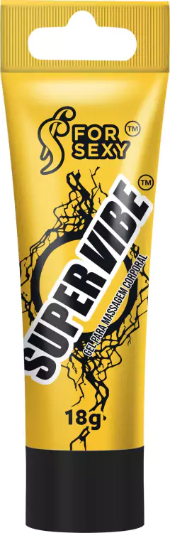 Super Vibe Bisnaga - Vibrador Líquido Eletrizante 18g - For Sexy