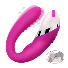 Vibrador BADBOY - para o Casal 12 Vibrações Recarregável