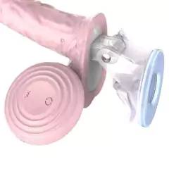 Pênis em Silicone c/ Vibro Recarregáve controle sem fio 16,5 x 3,5 cm Jason