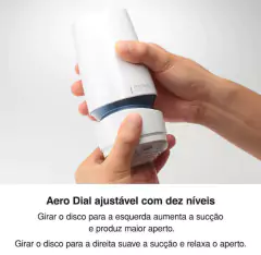 Imagem do Masturbador Original Tenga Aero Silver Ring