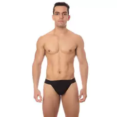 Cueca Jockstrap Rio (Saqueira) Preta - Fio dental masculino - comprar online