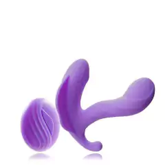 Vibrador Clitoriano Recarregável com Controle s/ Fio Wireless e 8 Modos de Vibração - loja online