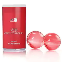 Bolinhas 2 unidades grande - Vermelho: Dolce Gabana (óleo)