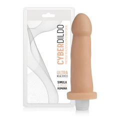 PRÓTESE EM CYBER SKIN VIBRADOR MULTIVELOCIDADE - R2 - 17 X 4CM