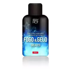 FOGO E GELO Óleo beijável Beats ( Esquenta / Esfria) - 30ml - comprar online