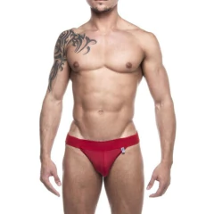 Cueca Jockstrap vermelha básica em suplex na internet