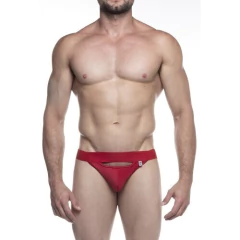 Cueca Jockstrap vermelha com abertura frontal - comprar online