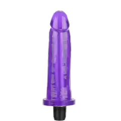 Pênis em Jelly com Vibrador Vermelho 15 x 3,5 CM