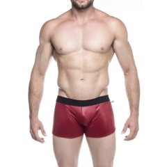 Cueca Boxer vermelha feita em cirré na internet