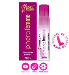 Perfume Feminino PheroFemme Afrodisíaco - Pheromone 15ml - For Sexy na internet