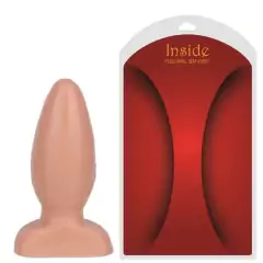 Plug Anal em Jelly medidas 10 X 3,5 cm - Bege - comprar online