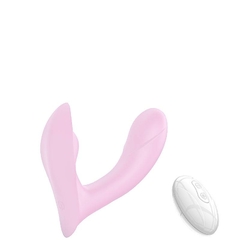 Vibrador Ponto G e Clitóris Recarregável c/ 10 Modos de Vibração Recarregável e Controle Remoto - comprar online