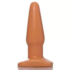 Plug Anal Básico,12,5 x 3,5 cm na cor bege - comprar online