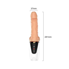 Pênis Realístico com Vibro - Sex Massage - Dibe - comprar online