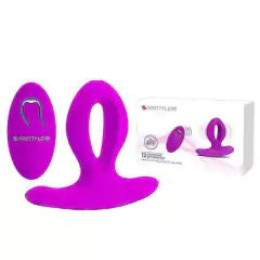 Vibrador Magic Finger com 12 variações de vibração e contração e expansão - Pretty Love