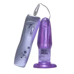 Plug Anal macio Vibro de 7 velocidades