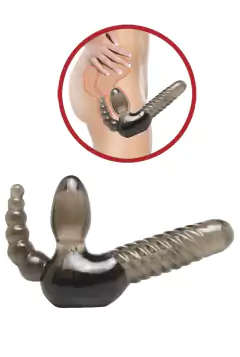 Vibrador STRAPLESS - Strap-On with Anal Stimulator- Silicone - - comprar online