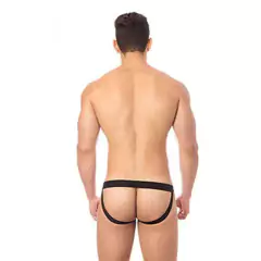 Cueca Jockstrap Preta masculina na internet